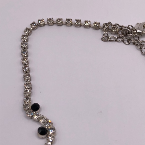 Formal Crystal Y Necklace Dripped Waterway Necklace - Picture 5 of 7